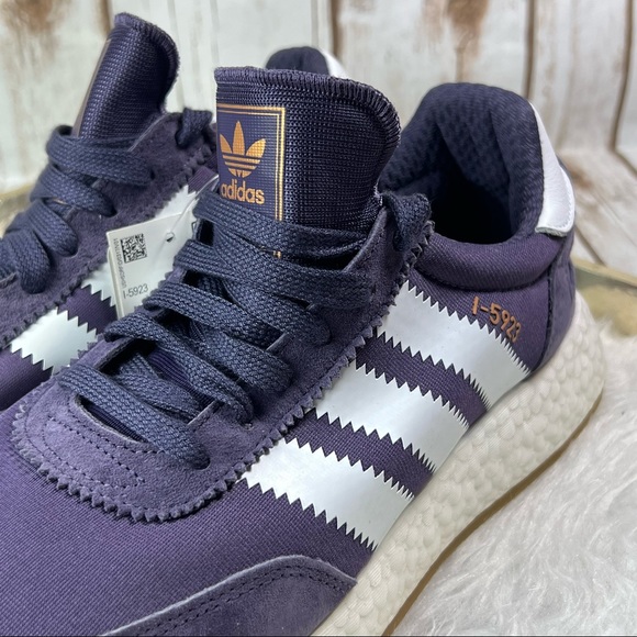 New Adidas Originals I-5923 Trace Purple Sneakers - Picture 4 of 11